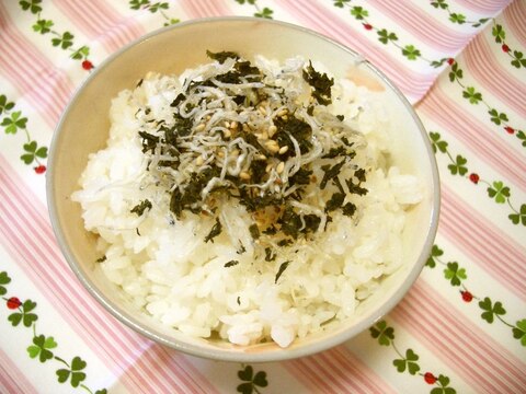 レンジでチャチャっと!お茶ふりかけ